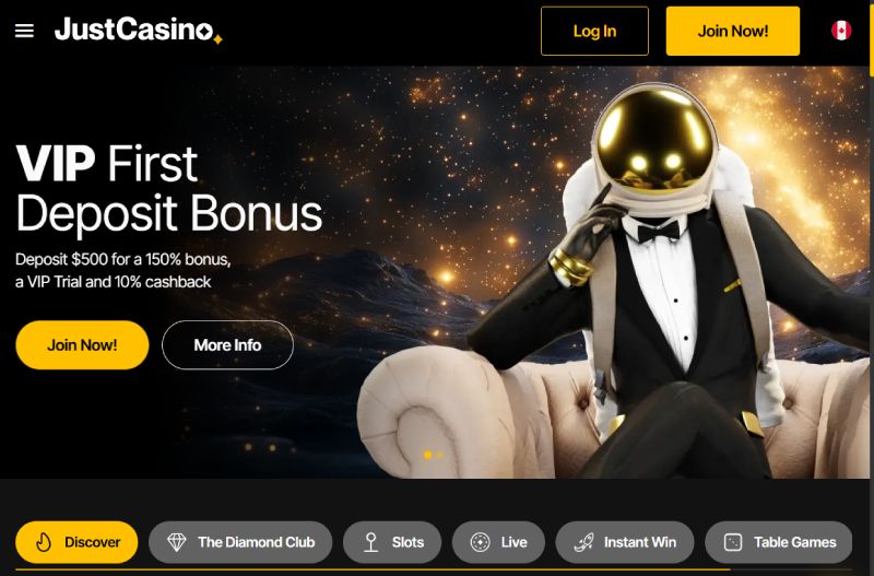 JustCasino Canada