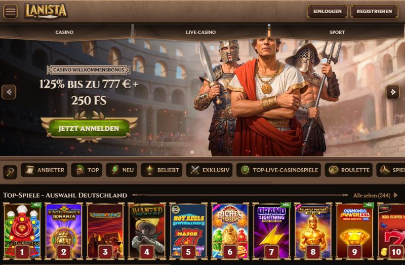 Lanista casino Deutschland