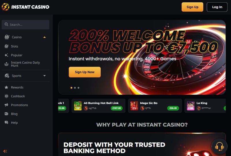 Instant Casino Japan