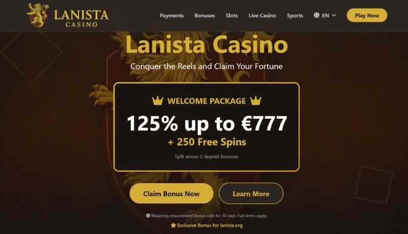 Lanista Casino Norge