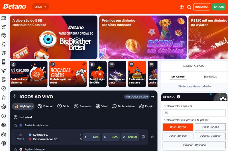 Cassino Betano Brasil
